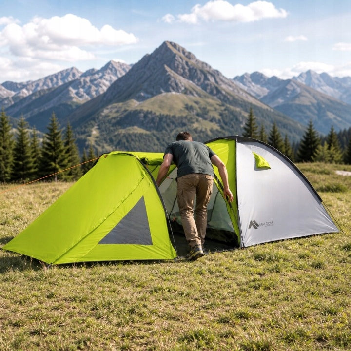 6 PERSON TOURIST TENT WITH CAMPING VESTIBULE IGLO 460CM Manufacturer code SDH187-K
