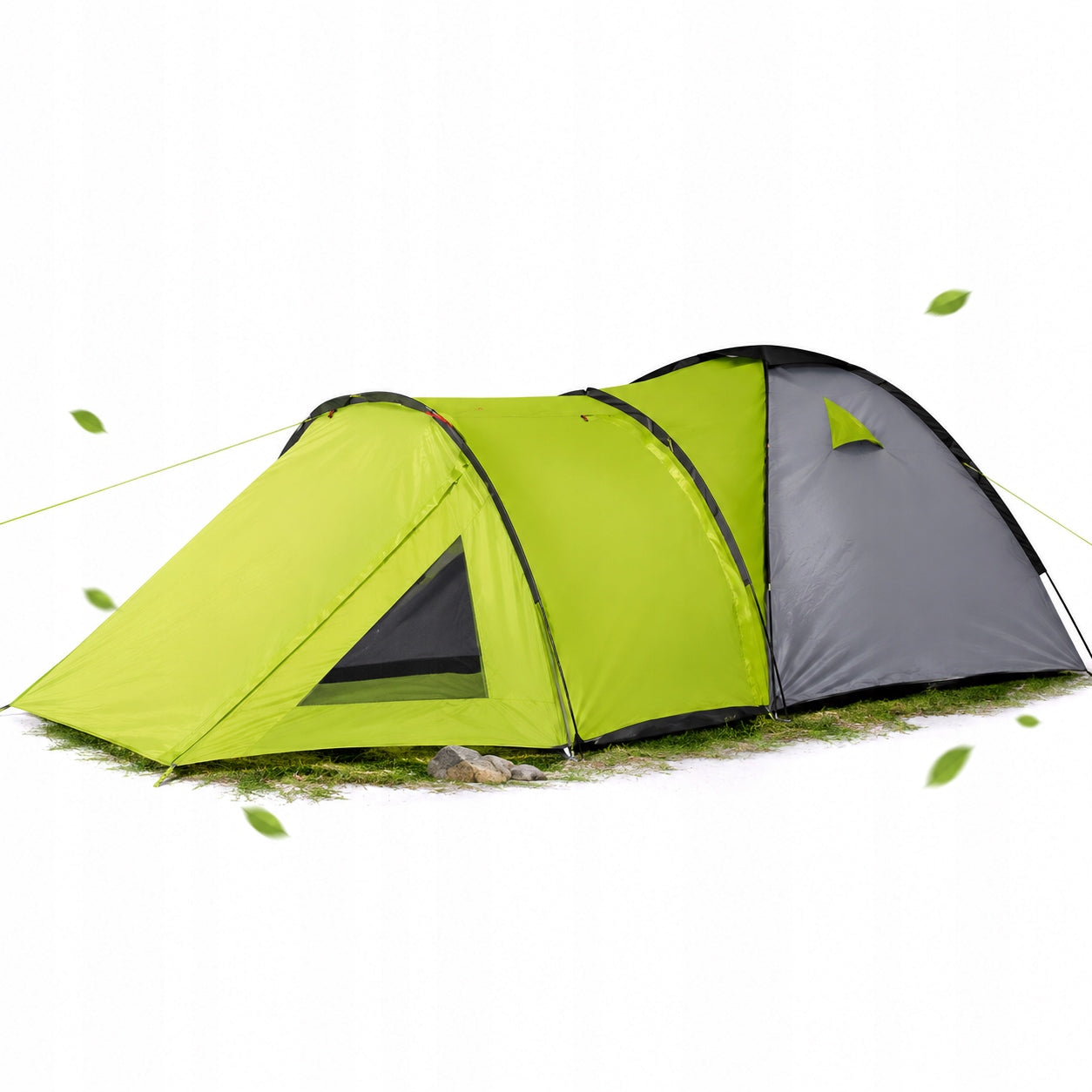 6 PERSON TOURIST TENT WITH CAMPING VESTIBULE IGLO 460CM