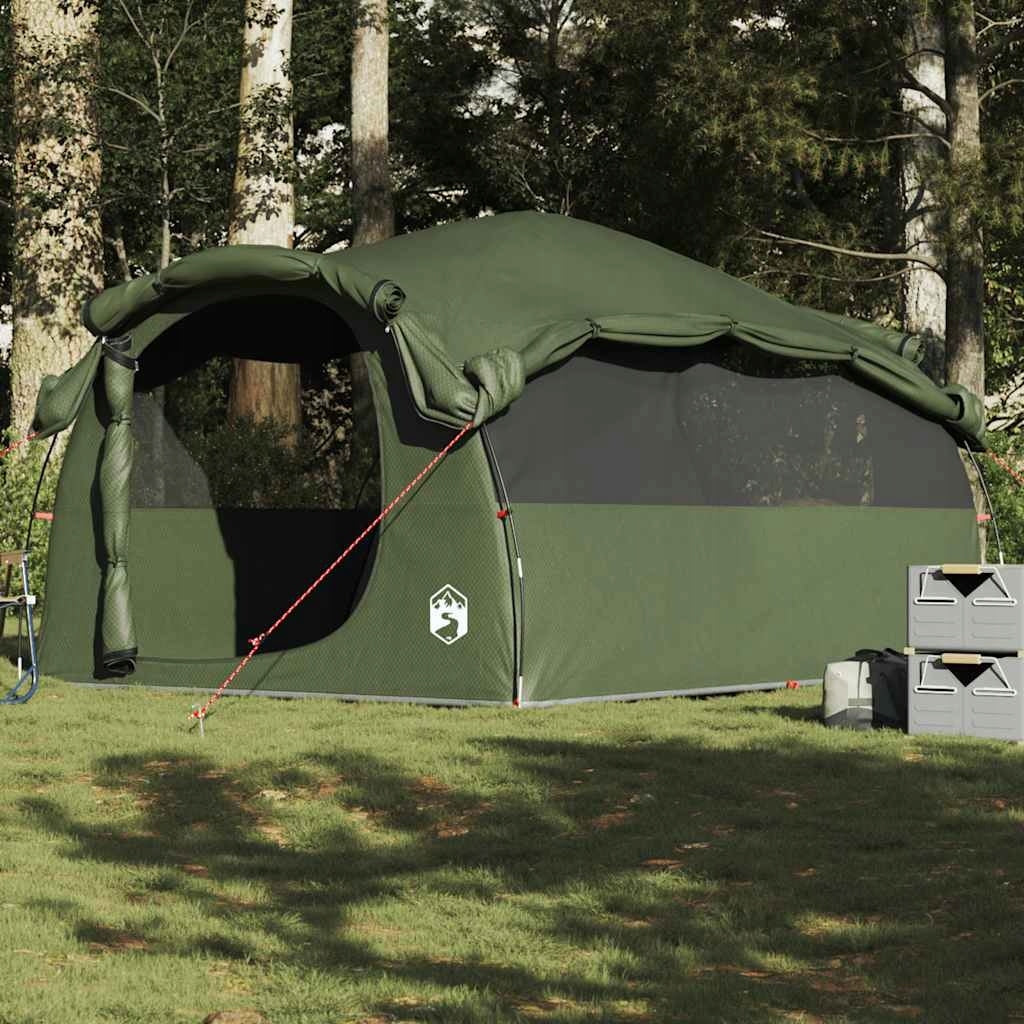 6-PERSON TUNNEL FAMILY TENT OLIVE WATERPROOF Packaging status original