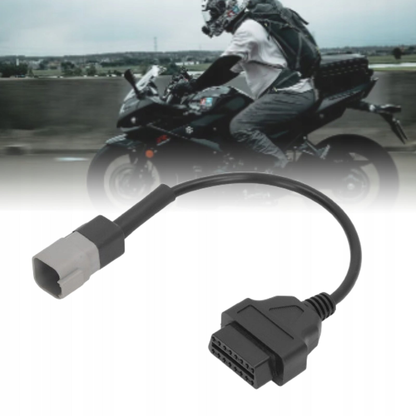 6-PIN OBD2 DIAGNOSTIC ADAPTER CABLE FOR CAN-AM BRP MOTO ATV UTV