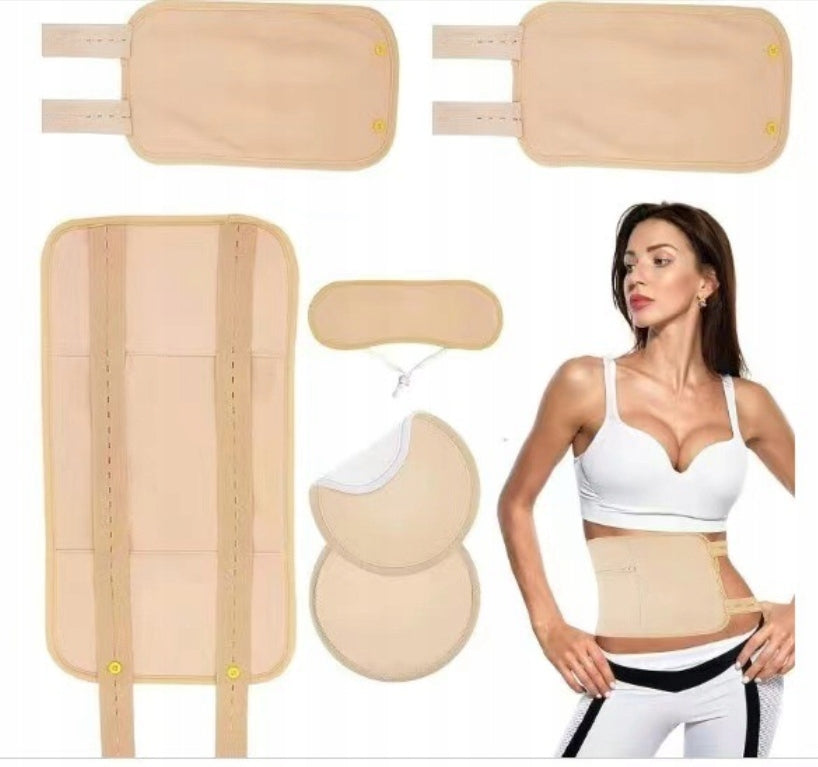 6 Pcs Castor Oil Wrap Set Prevents Size universal