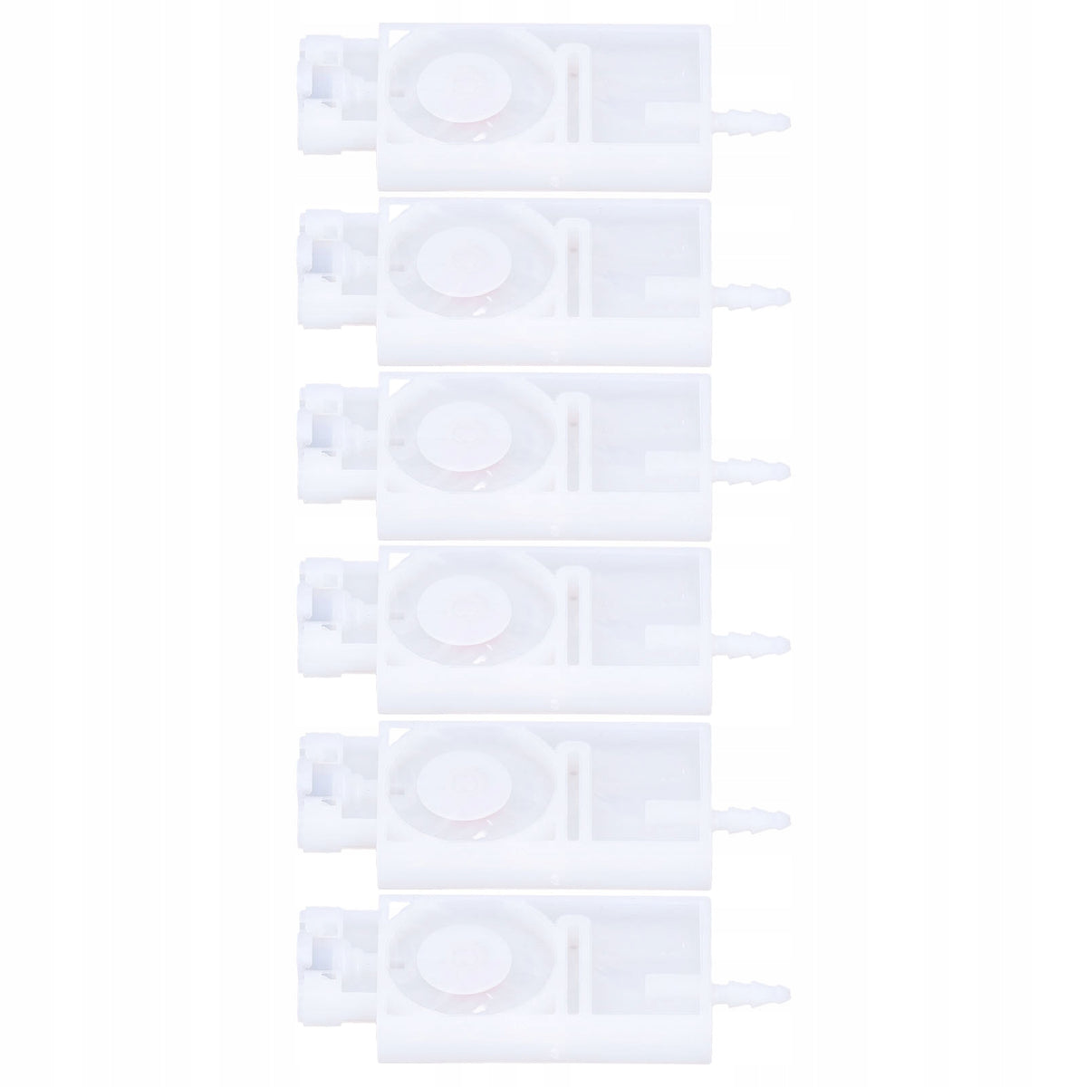 6 Pcs Ink Silencer Solvent Ink Head Rectangular K8 Brand no brand