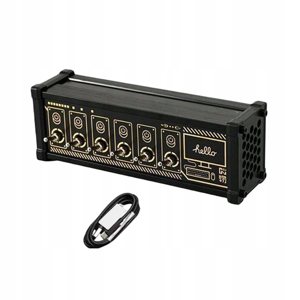6 Port USB Hub Laptop Splitter Expander Classic Manufacturer Perkft