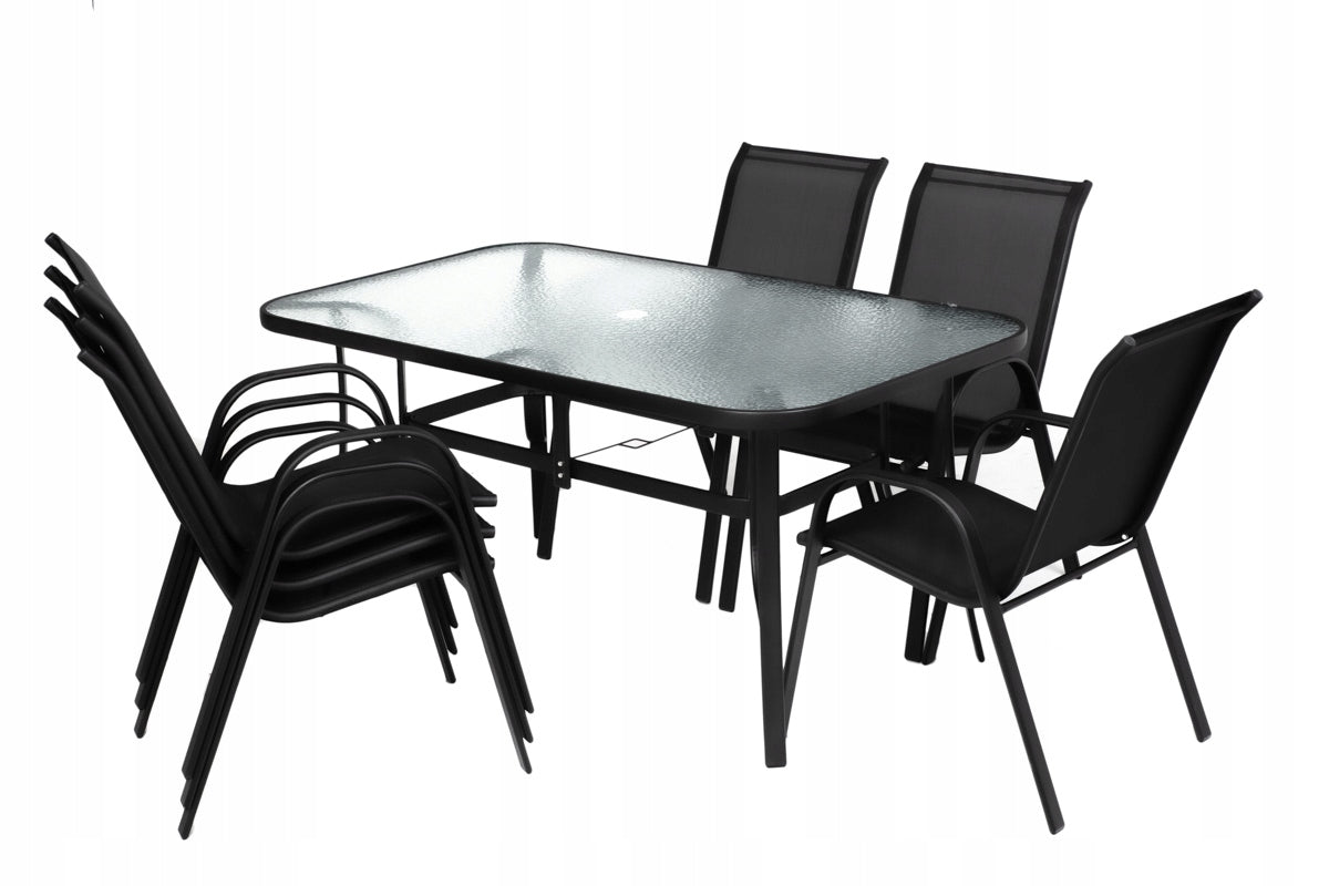 6 SEATER GARDEN FURNITURE SET GARDEN FURNITURE TABLE WITH CHAIRS CHAIR Manufacturer code meble ogrodowe zestaw mebli ogrodowych