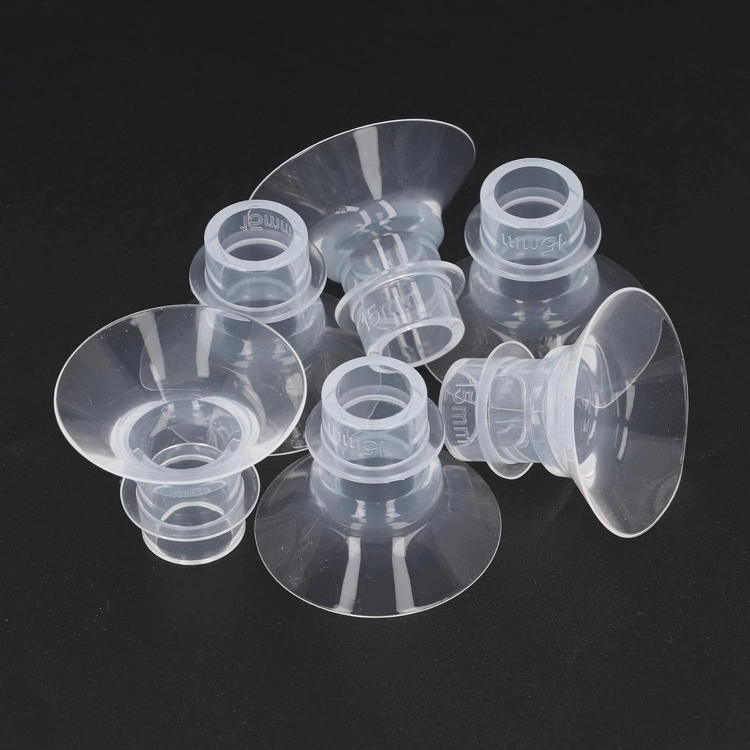 6 SILICONE INSERTS FOR BREAST PUMP 24MM HYGIENIC ACCESSORIES Medical device no