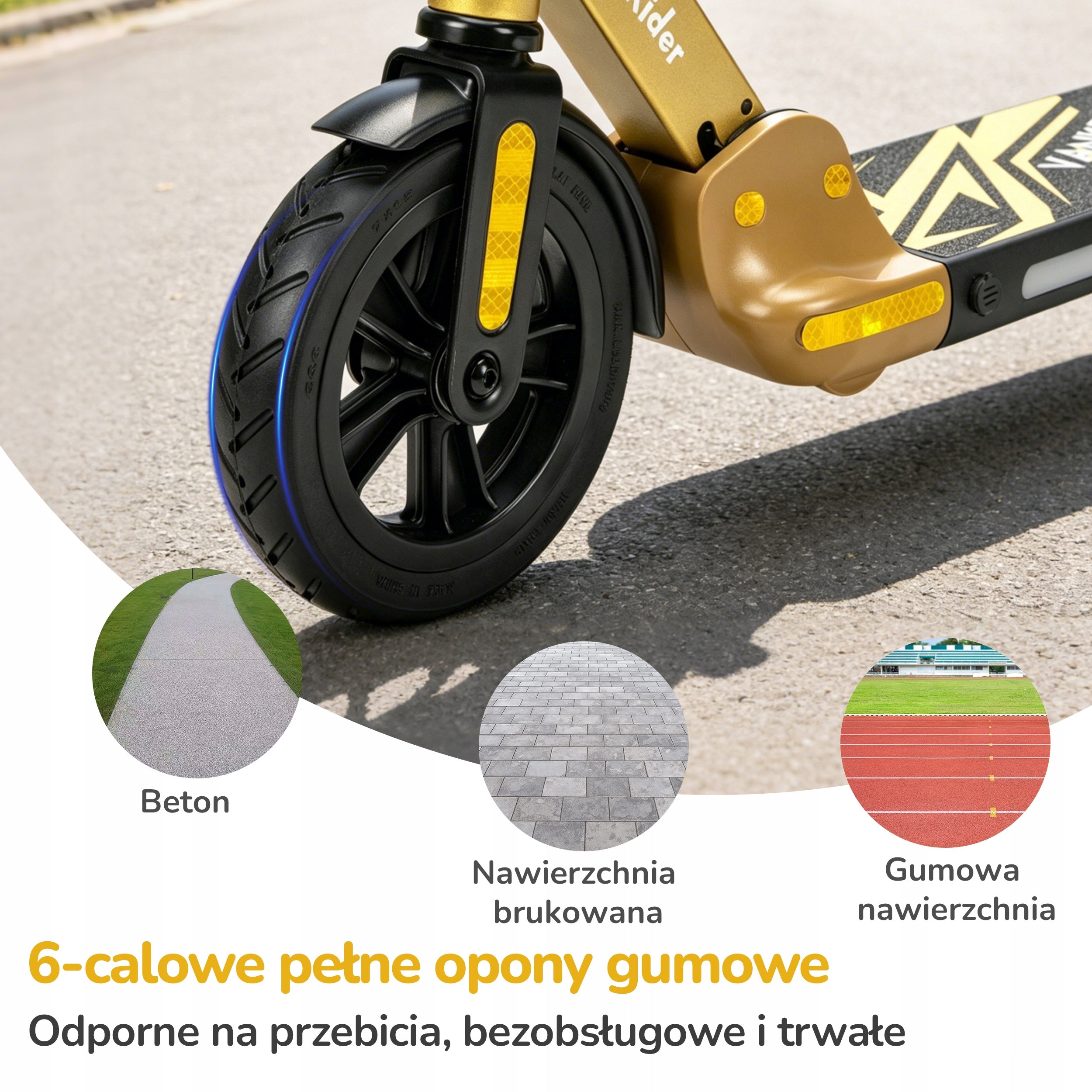 6" Składany Hulajnoga elektryczna dla dzieci 150W 14KM/H 5KM 66WH Engine power 150 W