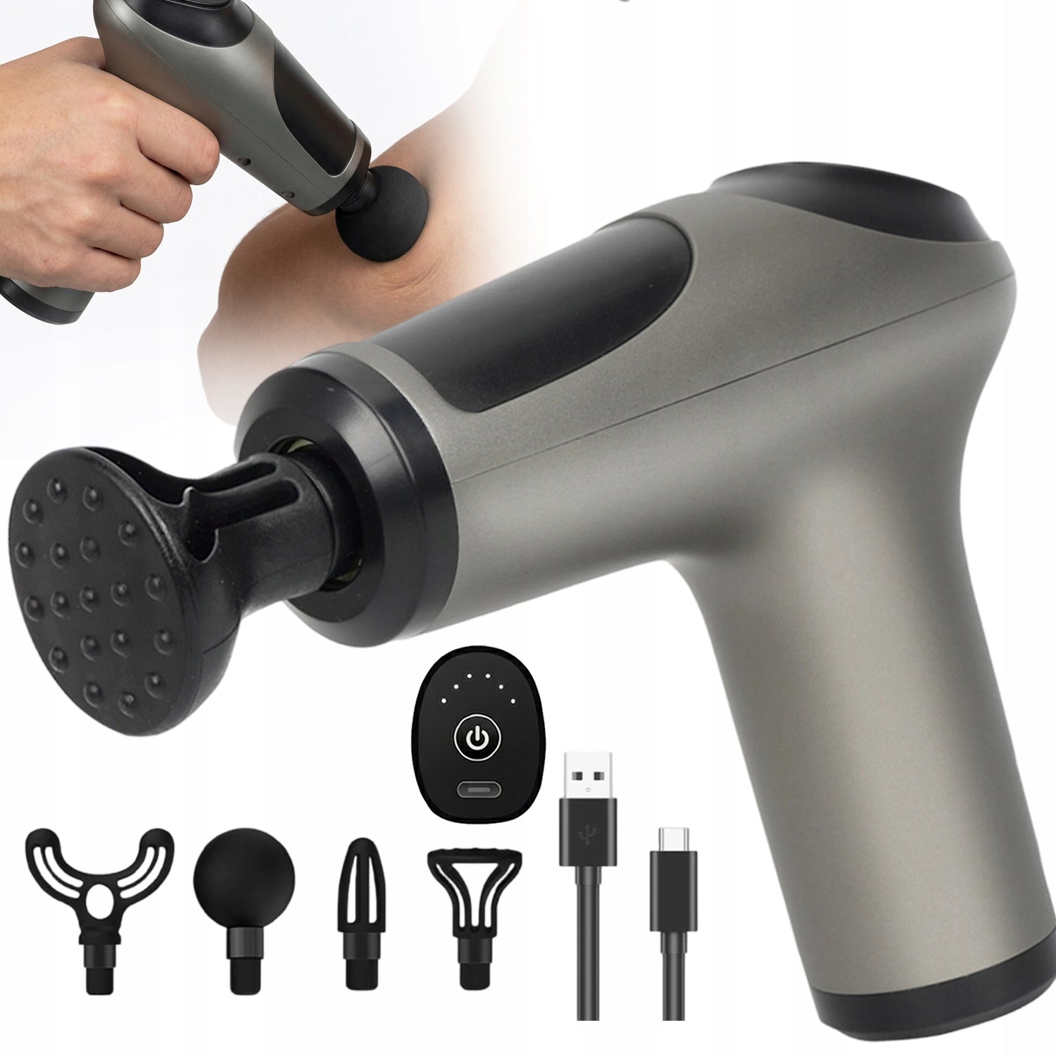 6 Speed Massage Gun Reduces Muscle Sourdough and Pain