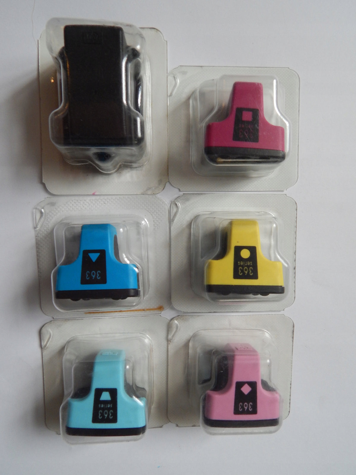 6 X Ink HP 363 SET,Original