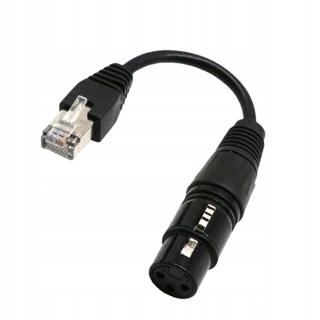 6“ XLR 3 Pin Female To RJ45 Male Network Manufacturer no brand