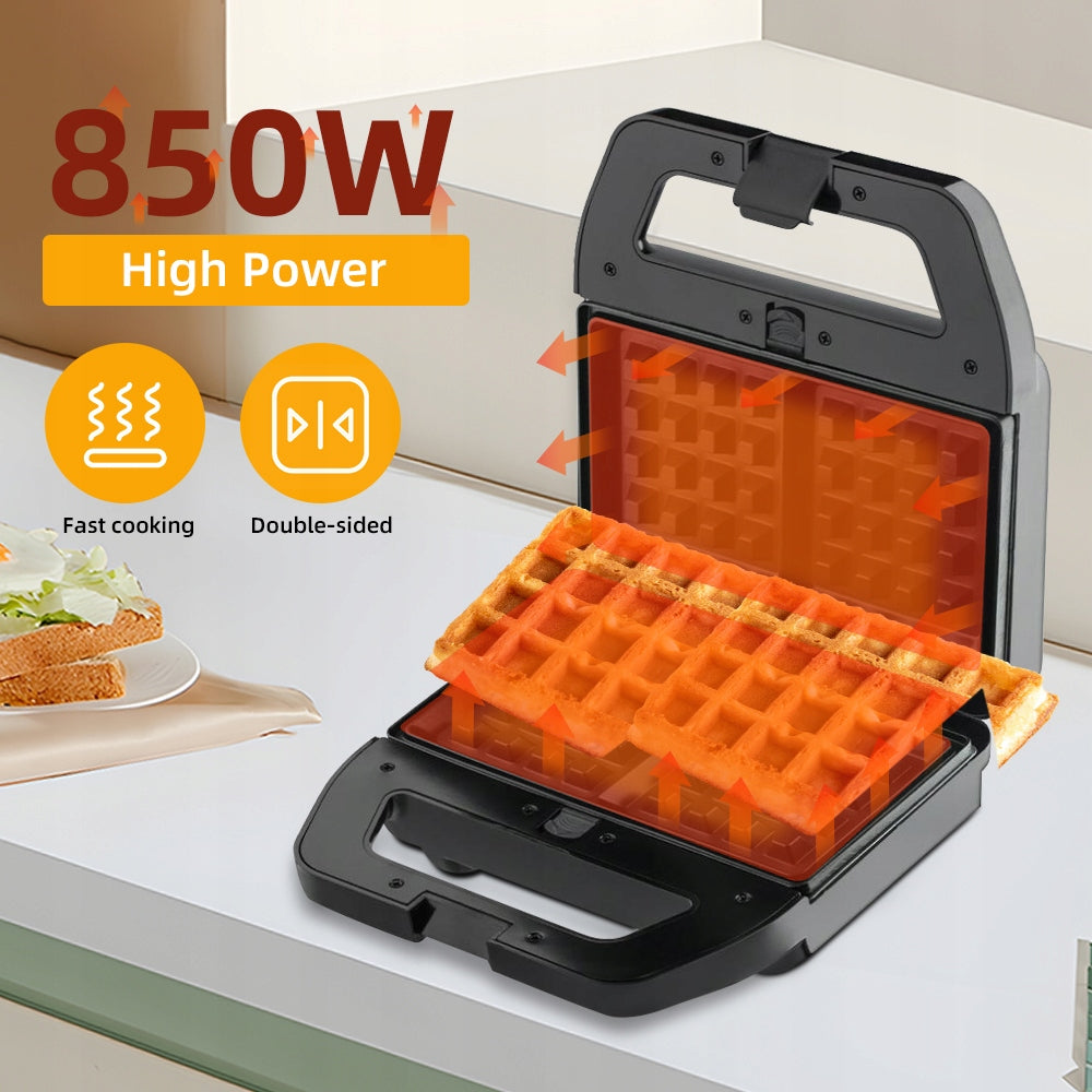 6 in 1 Electric Sandwich Toaster Breakfast Machine with 6 Sets Wyj Brand no brand