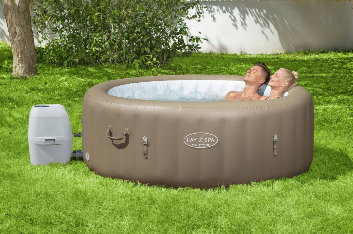 Massagebecken Bestway Lay-Z-Spa Palm Springs AirJet, 196x71 cm 