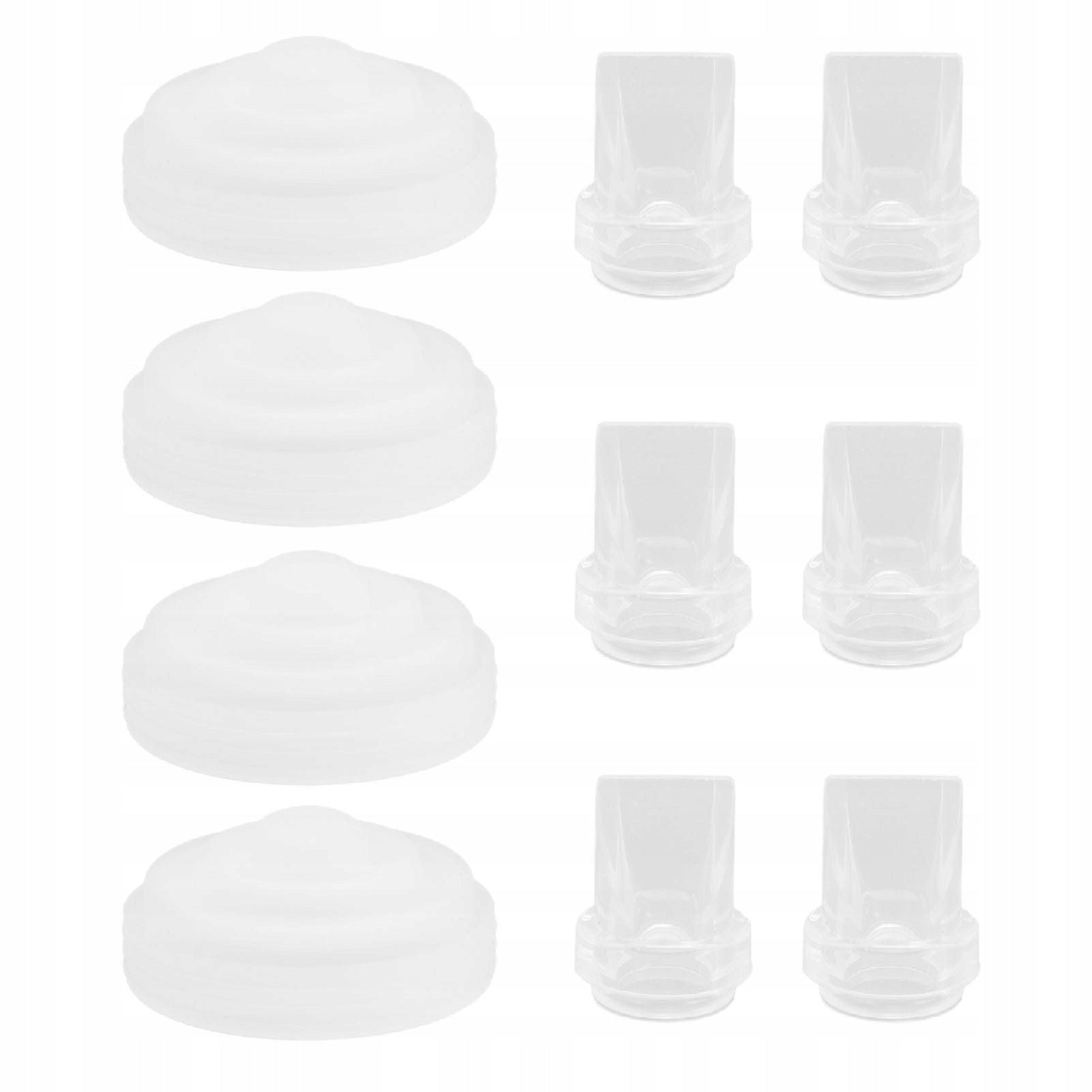 6 pcs Duckbill Valve 4 pcs Silicone Breastfeeding Diaphragm 1H Medical device no