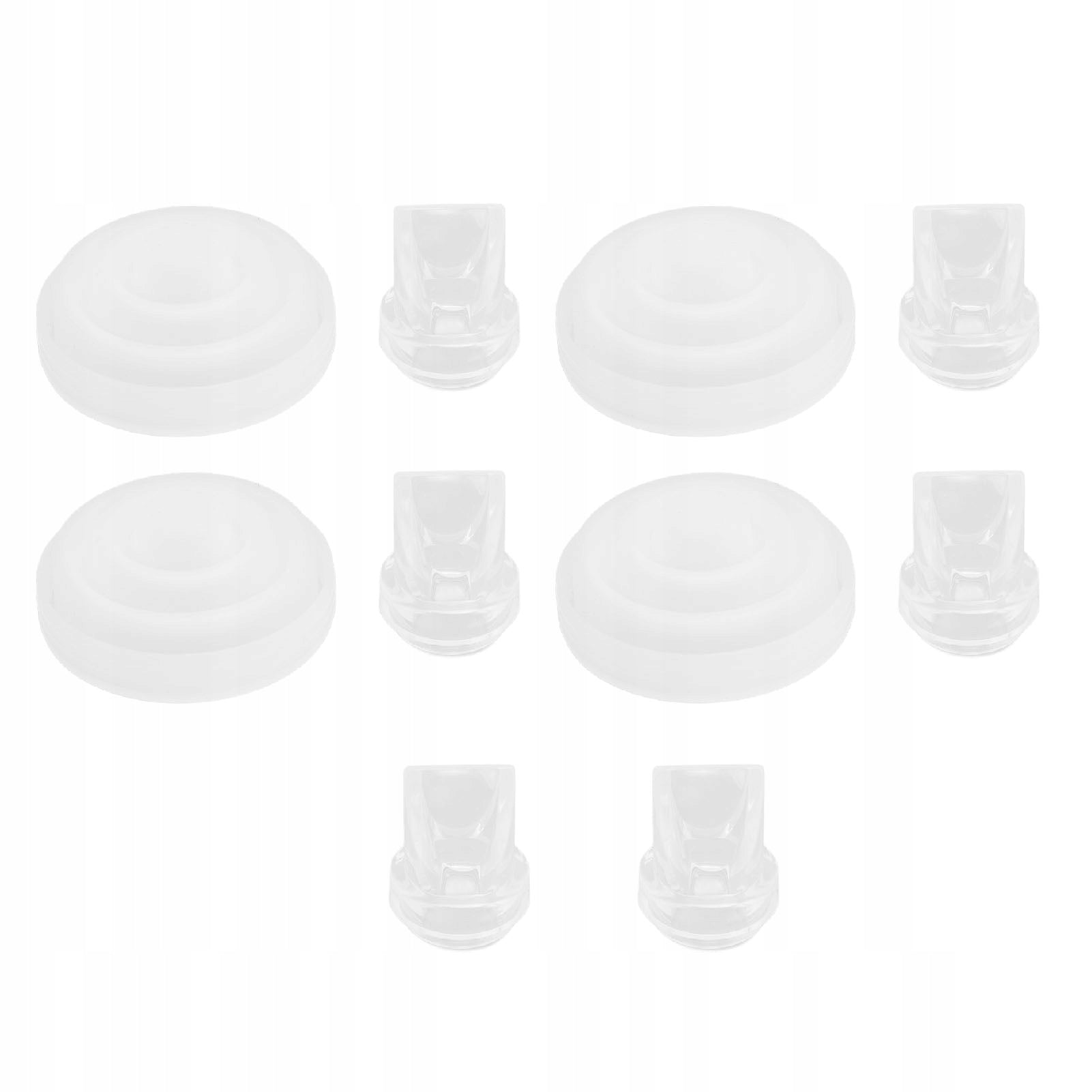 6 pcs Duckbill Valve 4 pcs Silicone Breastfeeding Diaphragm V8
