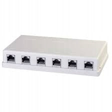 6 port switch Lindy 25997 RJ-45 Switch
