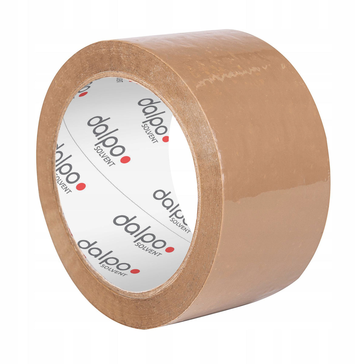 6 x Brown Adhesive Packing Tape STRONG Self Adhesive Solvent 48/60 m Dalpo Adhesive type solvent