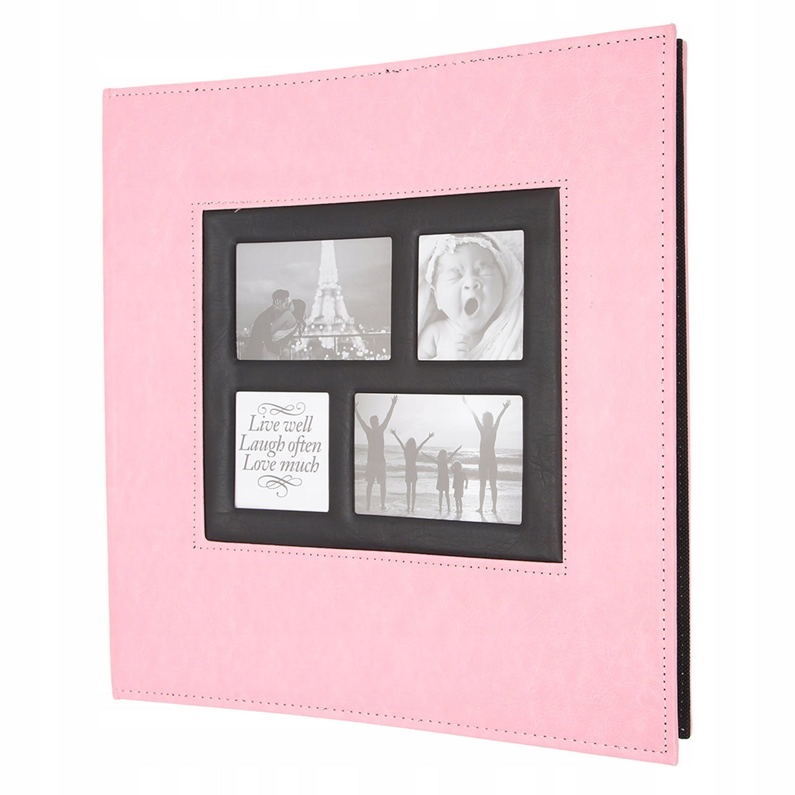 600 Pockets Photo Album 6 Inch Easy To Clean Leather Album 16