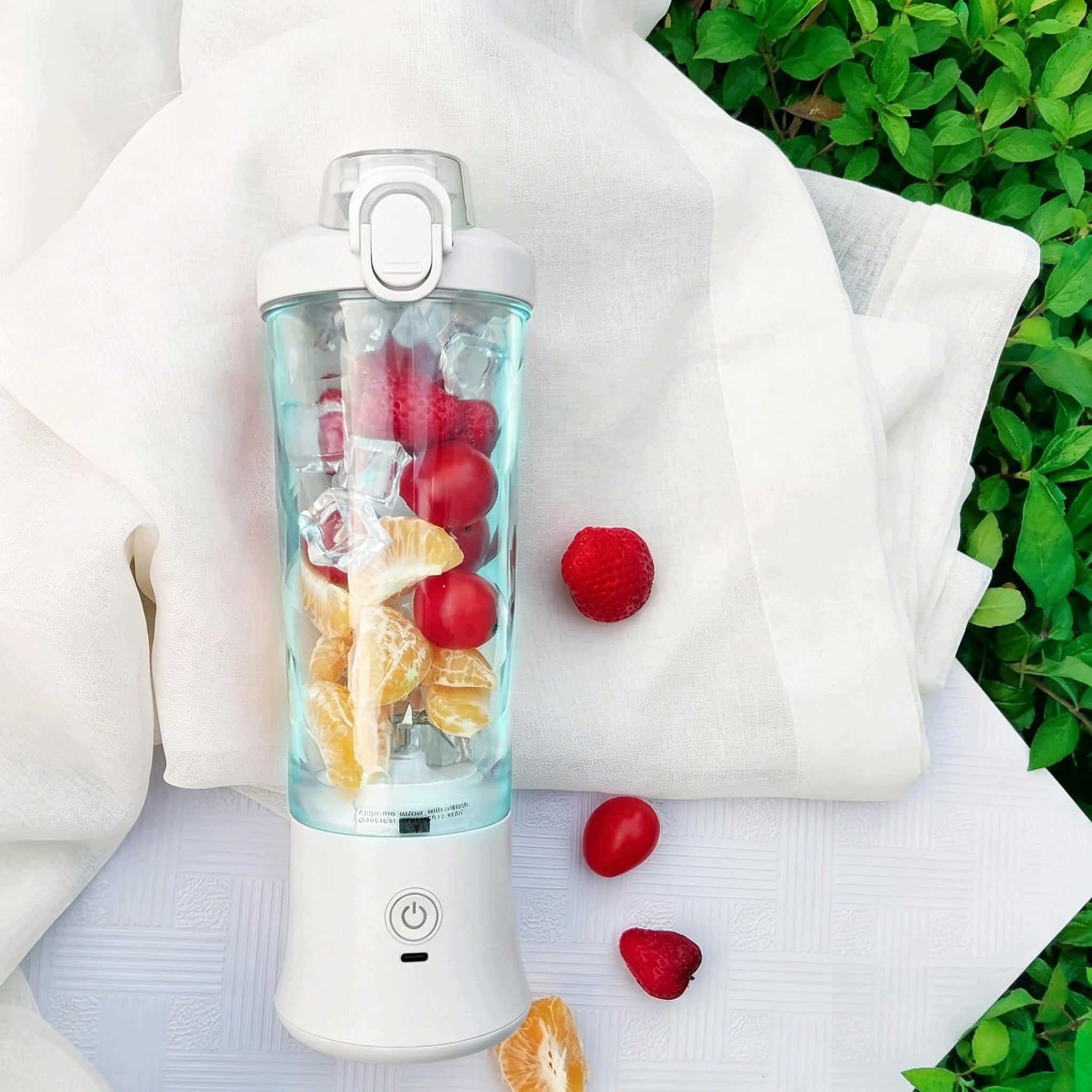 600ML CUP BLENDER WITH GLASS-PERSONAL WATER BOTTLE FOR SMOOTHIE AND COCKTAIL Brand no brand