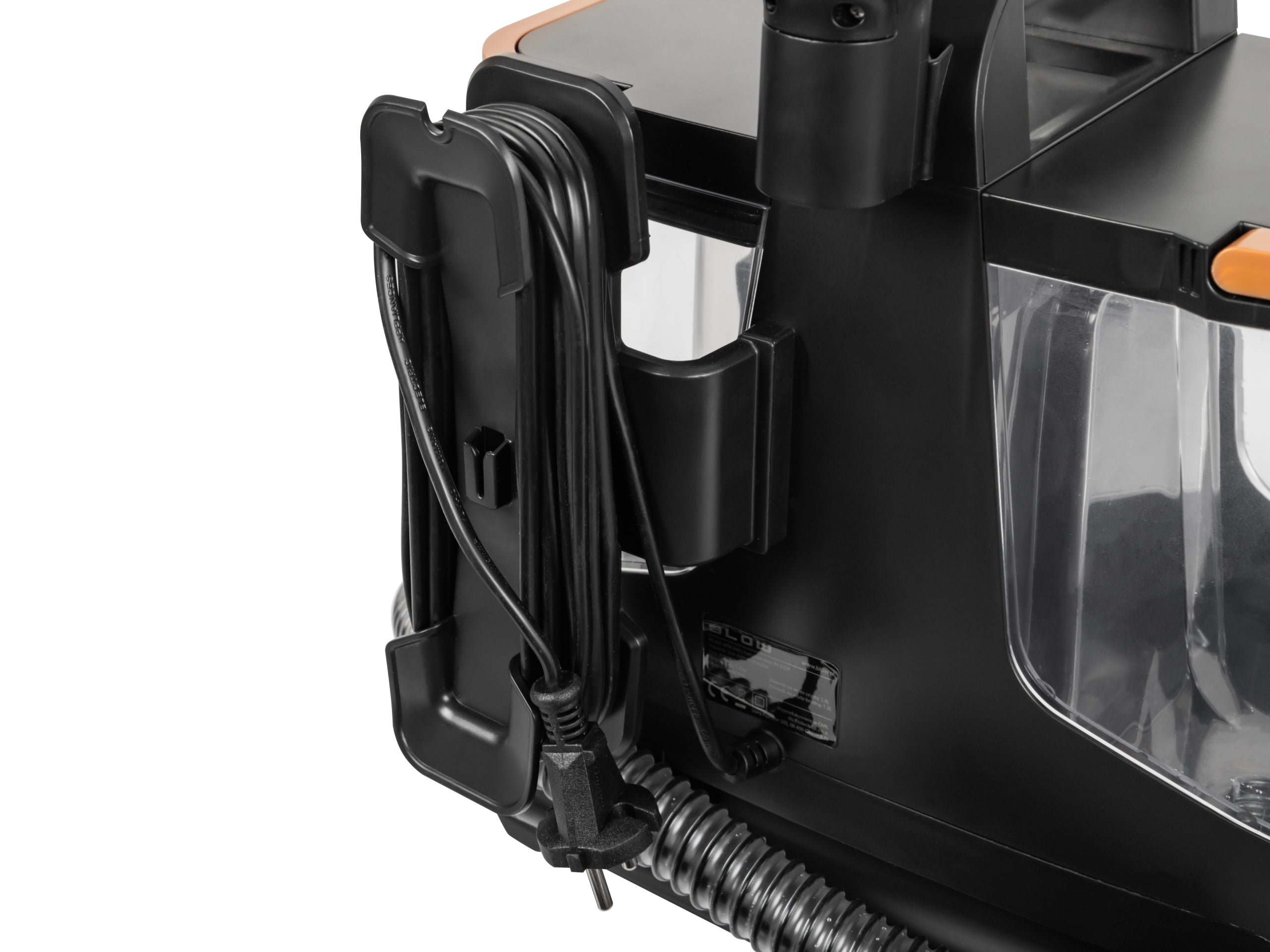 600W WASHING VACUUM CLEANER FOR CARPET UPHOLSTERY LAUNDRY STRONG WET DRY SUCTION CUP Dominant color black