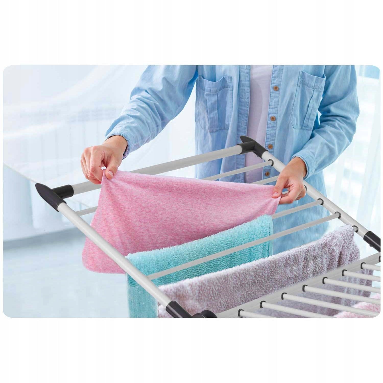 Drabužių džiovykla Debora White 19mb, pastatoma