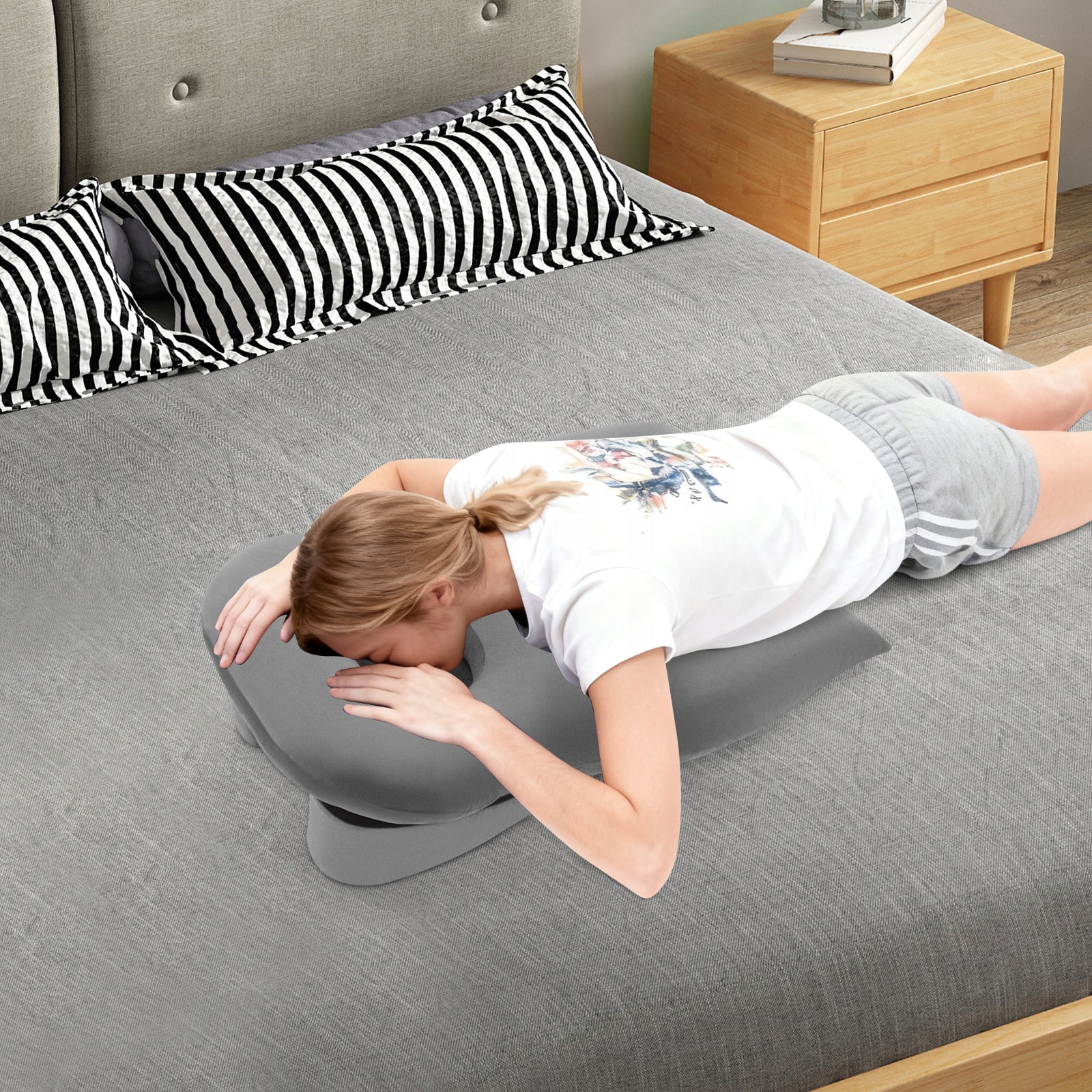 63*25*45cm Face Pillow for Sleeping, Face down Pillow After Eye Surgery Medical device no