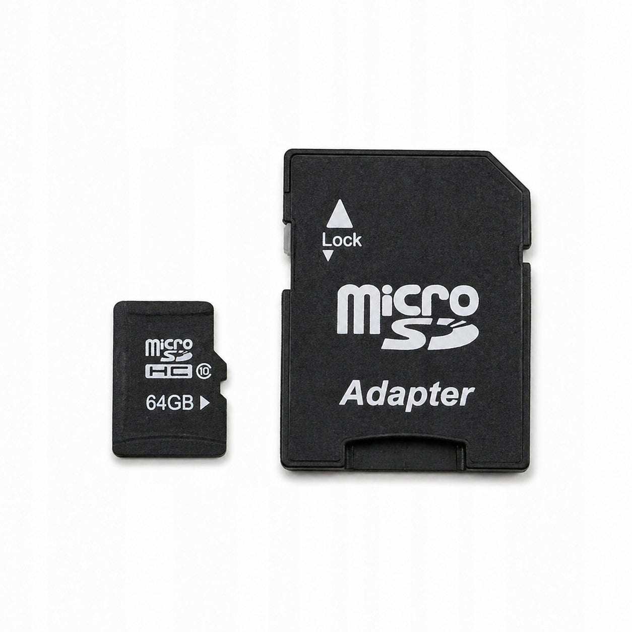 64GB Class 10 microSD Memory Card + SD Adapter Fast Packaging status original