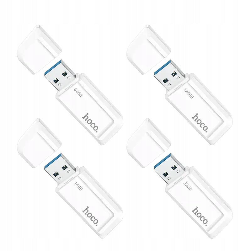 64GB USB 3.0 (USB A) Hoco UD11 white Color white