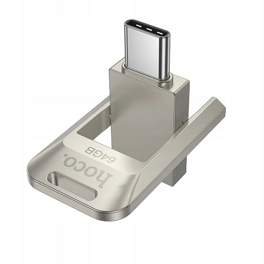 64GB USB 3.0 (USB C) Hoco UD17 nickel flash drive