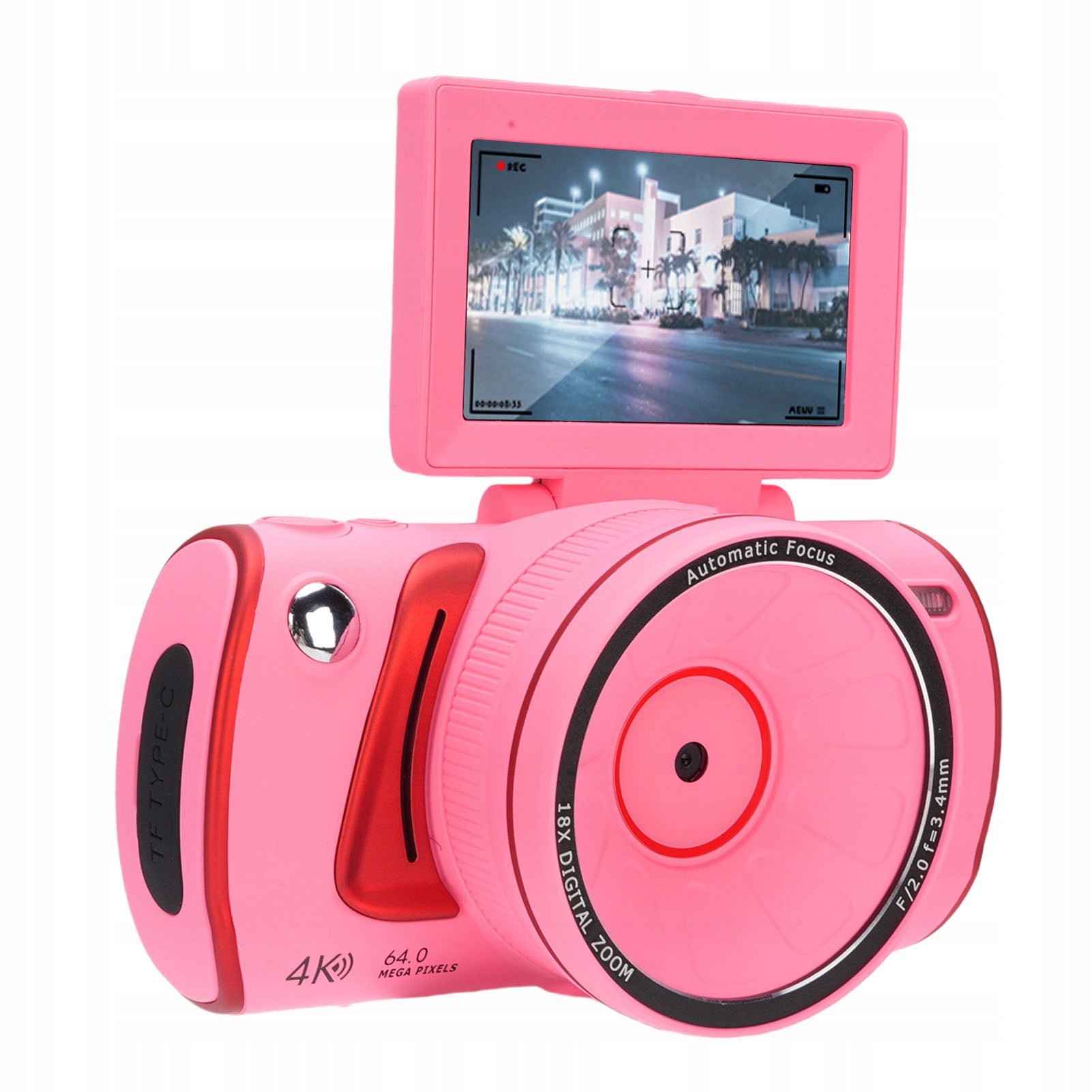 64MP 4K 18x Zoom WiFi Digital Camera 3 Inch Anti PA Flap Screen Brand no brand