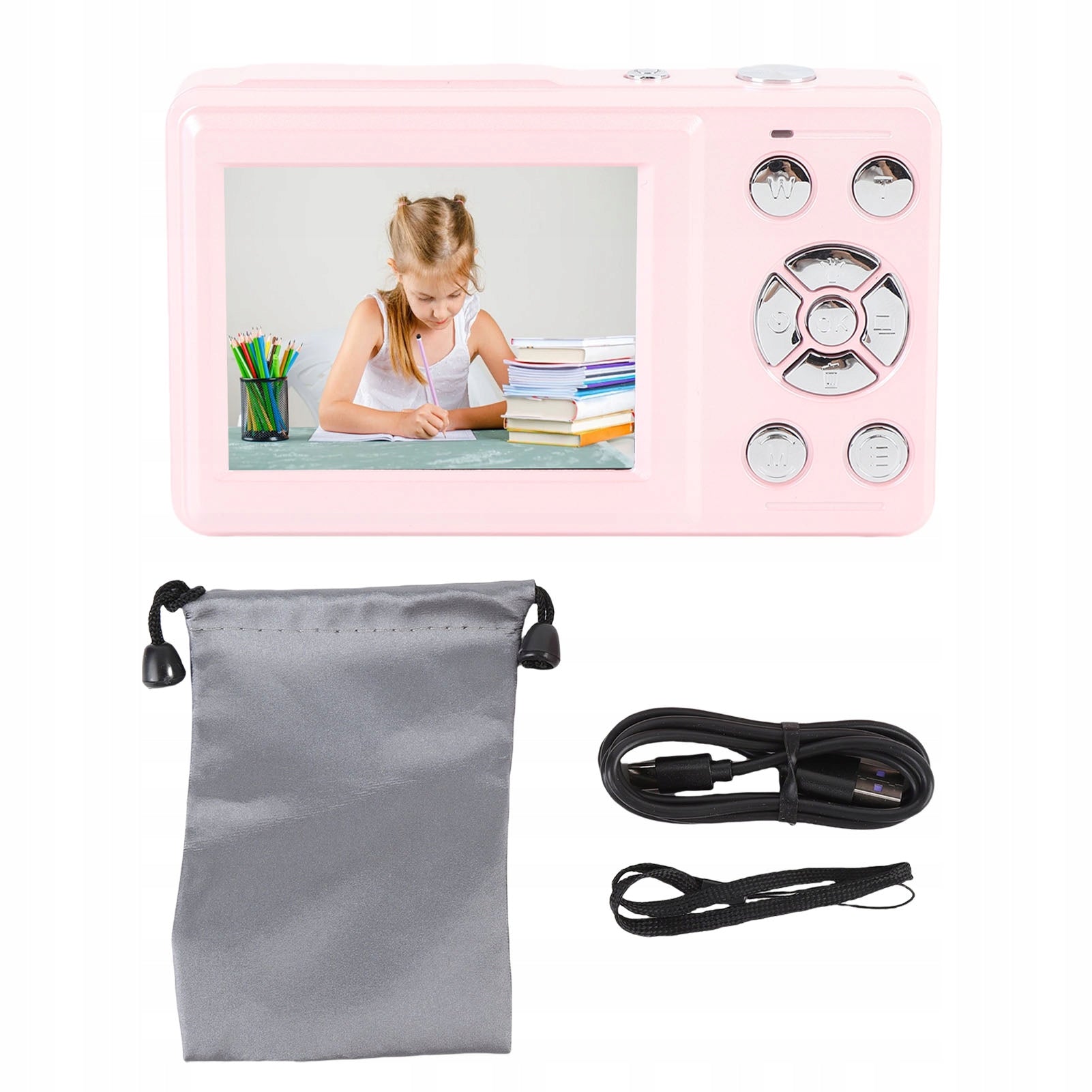 64MP 4K Digital Camera 2,4 Inch Anti Shake AF Autofocus 18x SY Screen Model 3818MKXJ