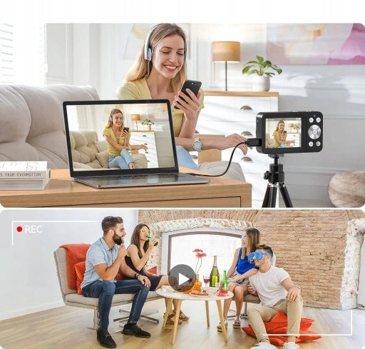 64MP 4K VIDEO DIGITAL CAMERA 18X ZOOM LIGHT AND COMPACT PERFECT GIFT Brand no brand