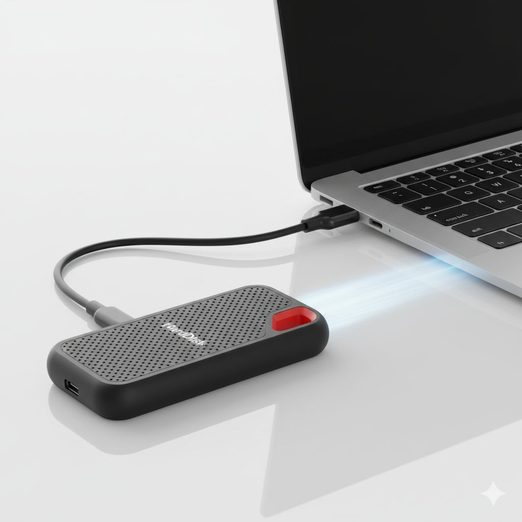 64TB USB-C External HDD For iPhone Android Laptop Mac Packaging status original