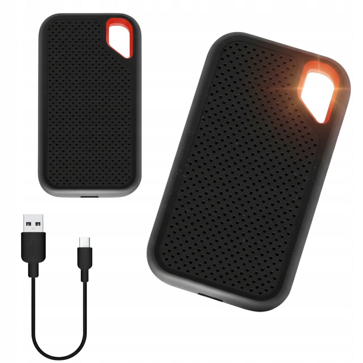 64TB USB-C External HDD For iPhone Android Laptop Mac