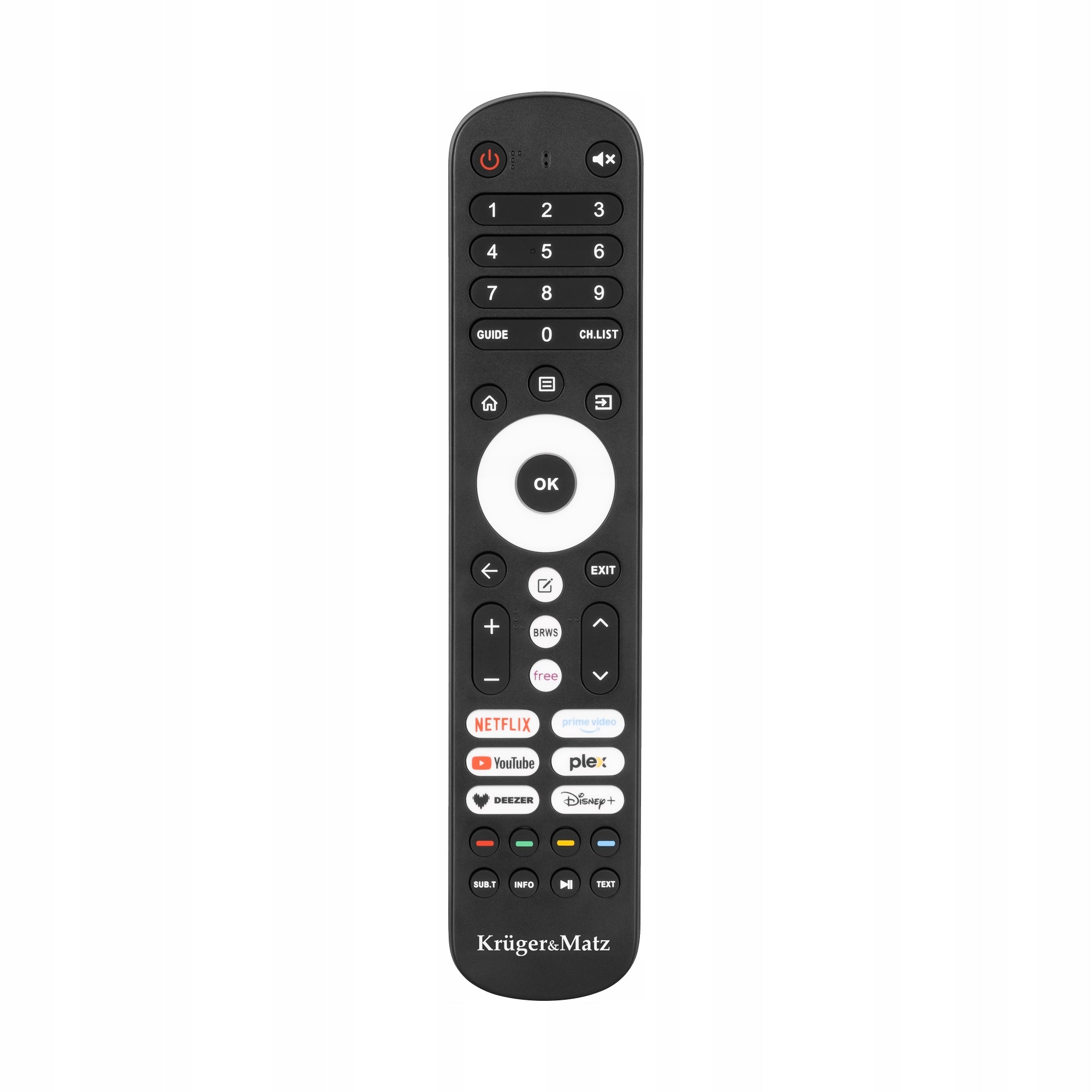 65" UHD TV Kruger&Matz Smart TV VIDAA WiFi Netflix DVB-T2/S2 H.265 Brand Kruger&Matz