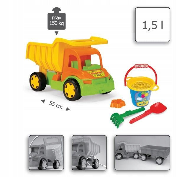Set Sandspielzeug Wader, 65002, 55 cm 