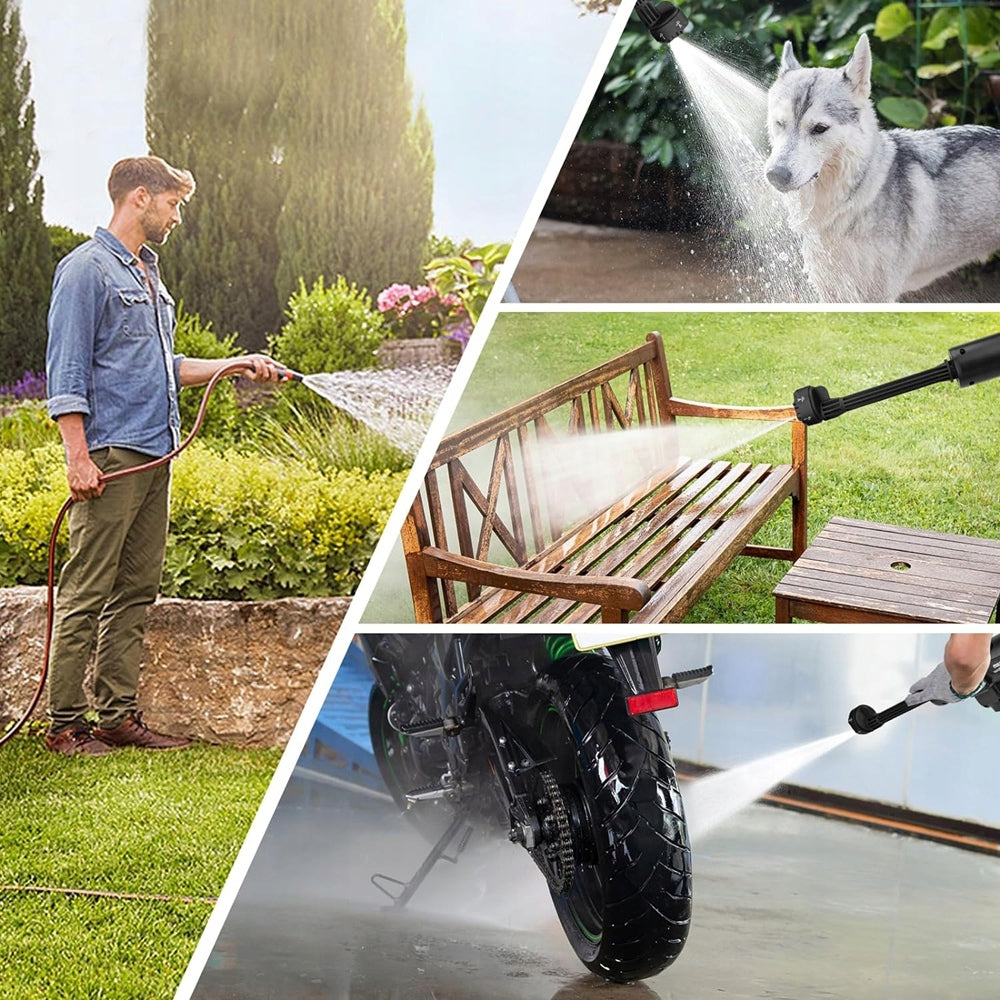 65BAR WIRELESS PRESSURE WASHER, HIGH PRESSURE WASHER GUN Packaging status original