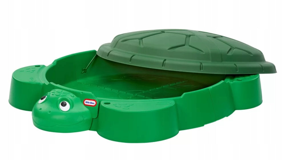 664526 SANDBOX WITH COVER TURTLE LITTLE TIKES FOLDING Brand Little Tikes
