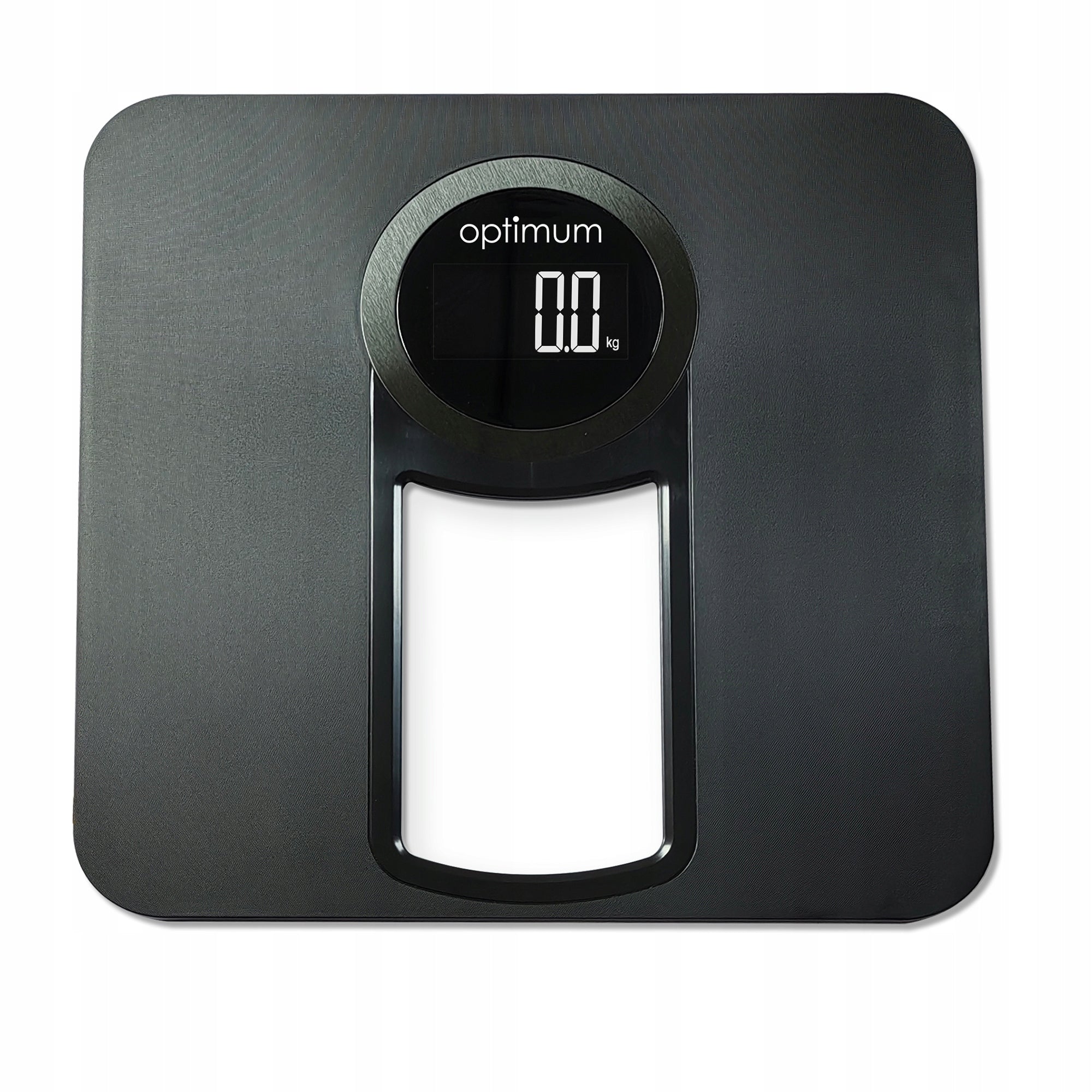 69694 Bathroom scale WG-0170 black OPTIMUM