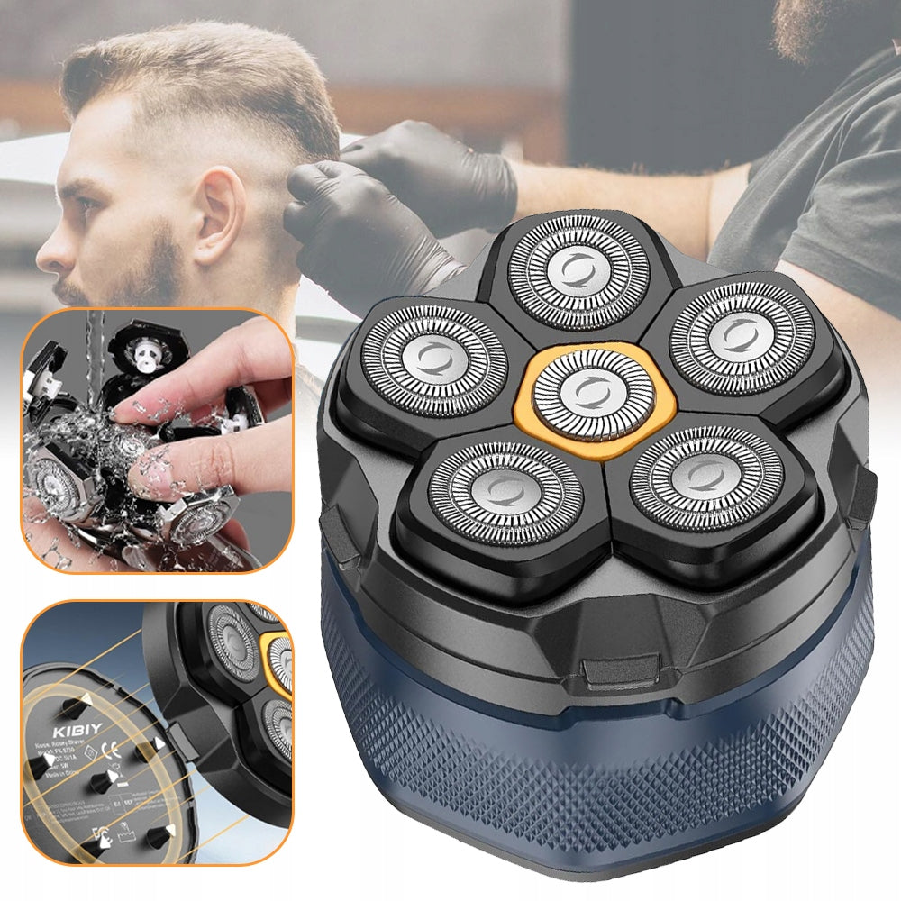 6D HAIR SHAVER, LONG LIFE, METAL HOUSING, WET AND Brand Bedee