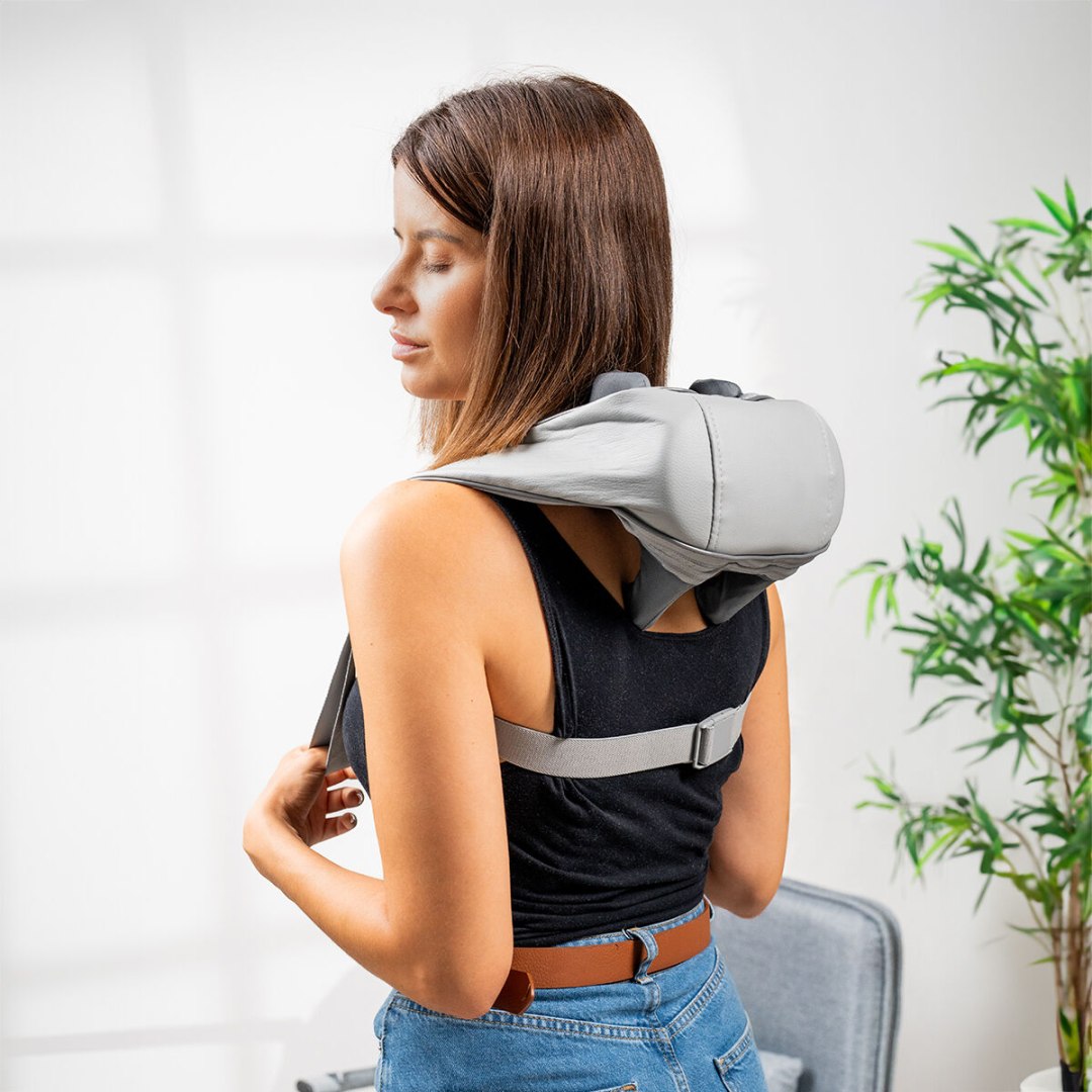 6D Silax InnovaGoods Wireless Neck and Back Massager