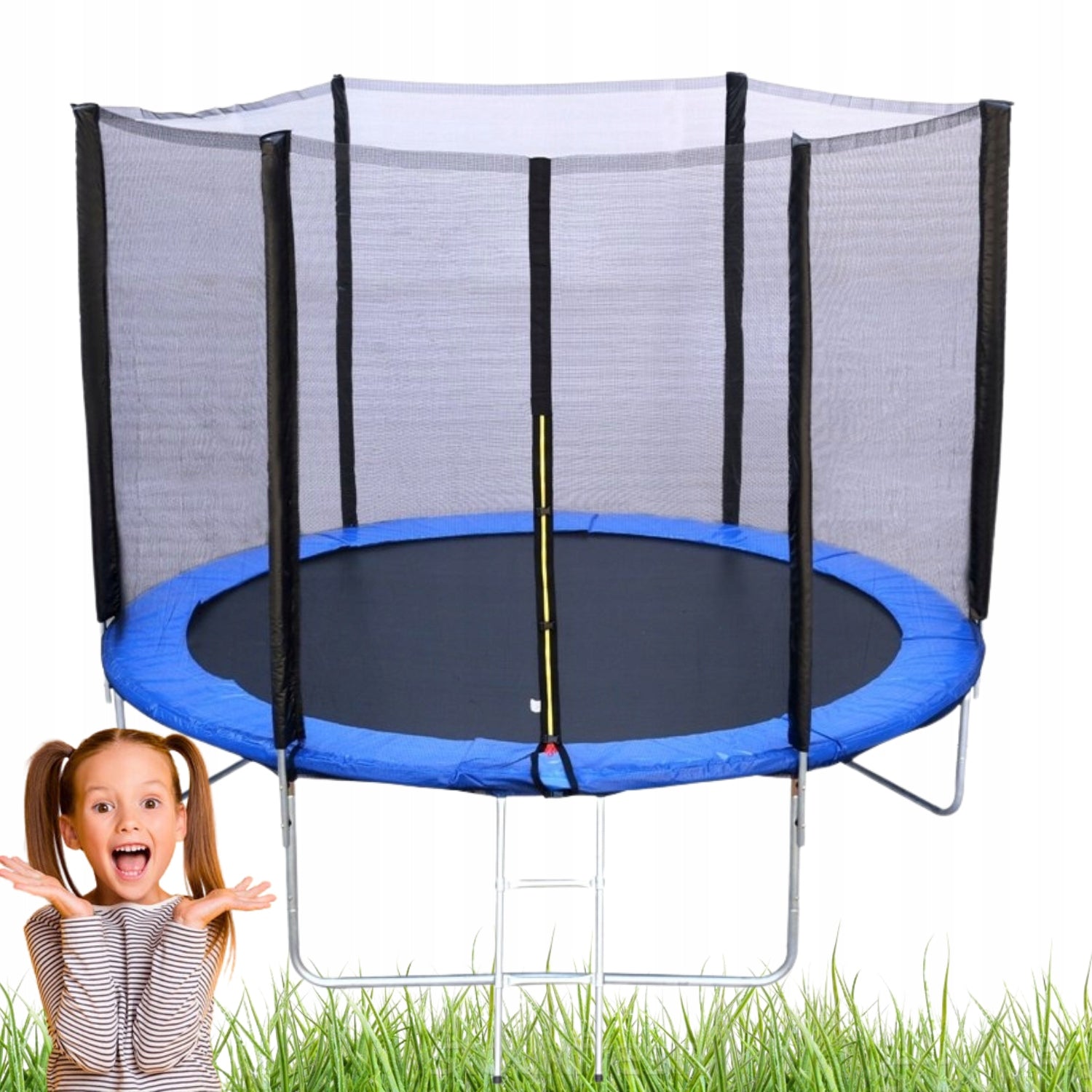 6FT GARDEN TRAMPOLINE 183CM NEO-SPORT STRONG NET FOR KIDS