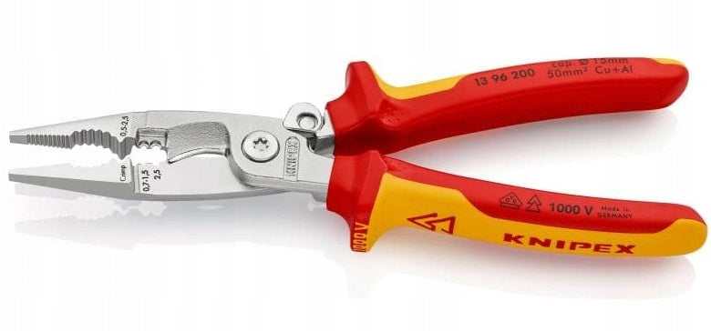6IN1 CABLE ELECTRICAL INSULATION PULLER 1000V VDE 13 96 200 KNIPEX