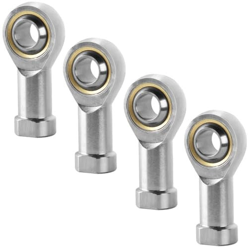 6MM CAST IRON SELF LUBRICATING ARTICULATED BEARINGS FOR MACHINES 4 PACK STEEL Brand no brand