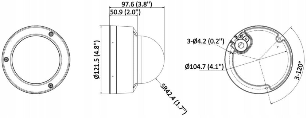 6Mpx IP camera DS-2CD3166G2-IS HikVision POE Acusense ULTRA NEW Packaging status original