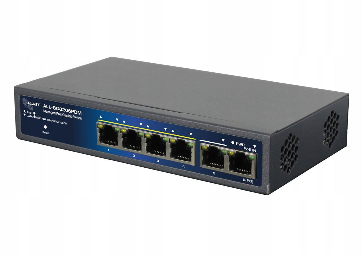 6P ALLNET ALL-SG8206PDM POE M Manufacturer Allnet