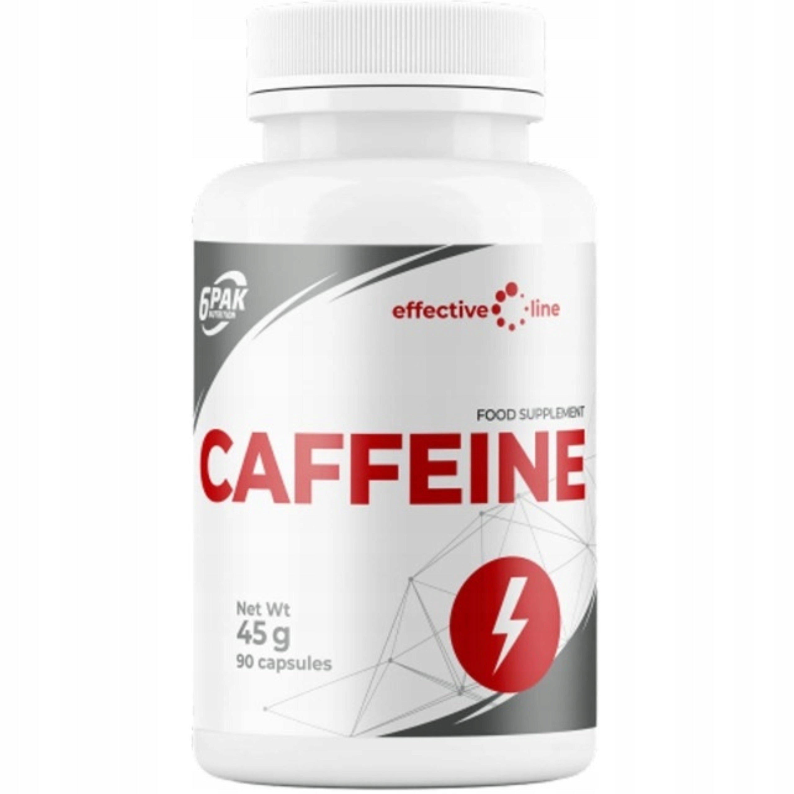 6PACK CAFFEINE 200mg STIMULATION ENERGY GRAPEFRUIT EXTRACT 90k 07.26