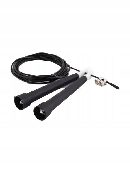 6PACK JUMP ROPE BLACK ADJUSTABLE BOXING TRAINING STEEL