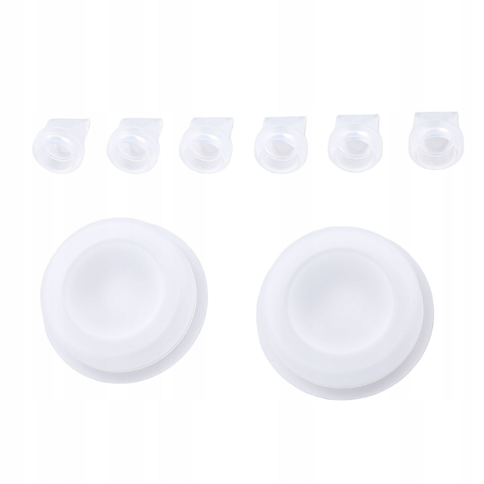 6PCS DUCKBILL VALVES AND 2PCS SILICONE DIAPHRAGM COMPATIBLE FOR DK Medical device no