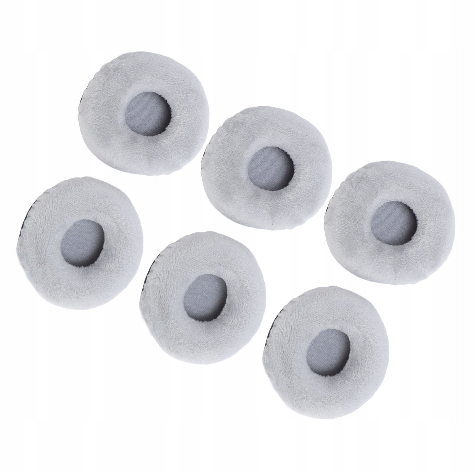 6PCS Velvet Ear Ears Replacement Cushions Comfort 60mm Universal EU
