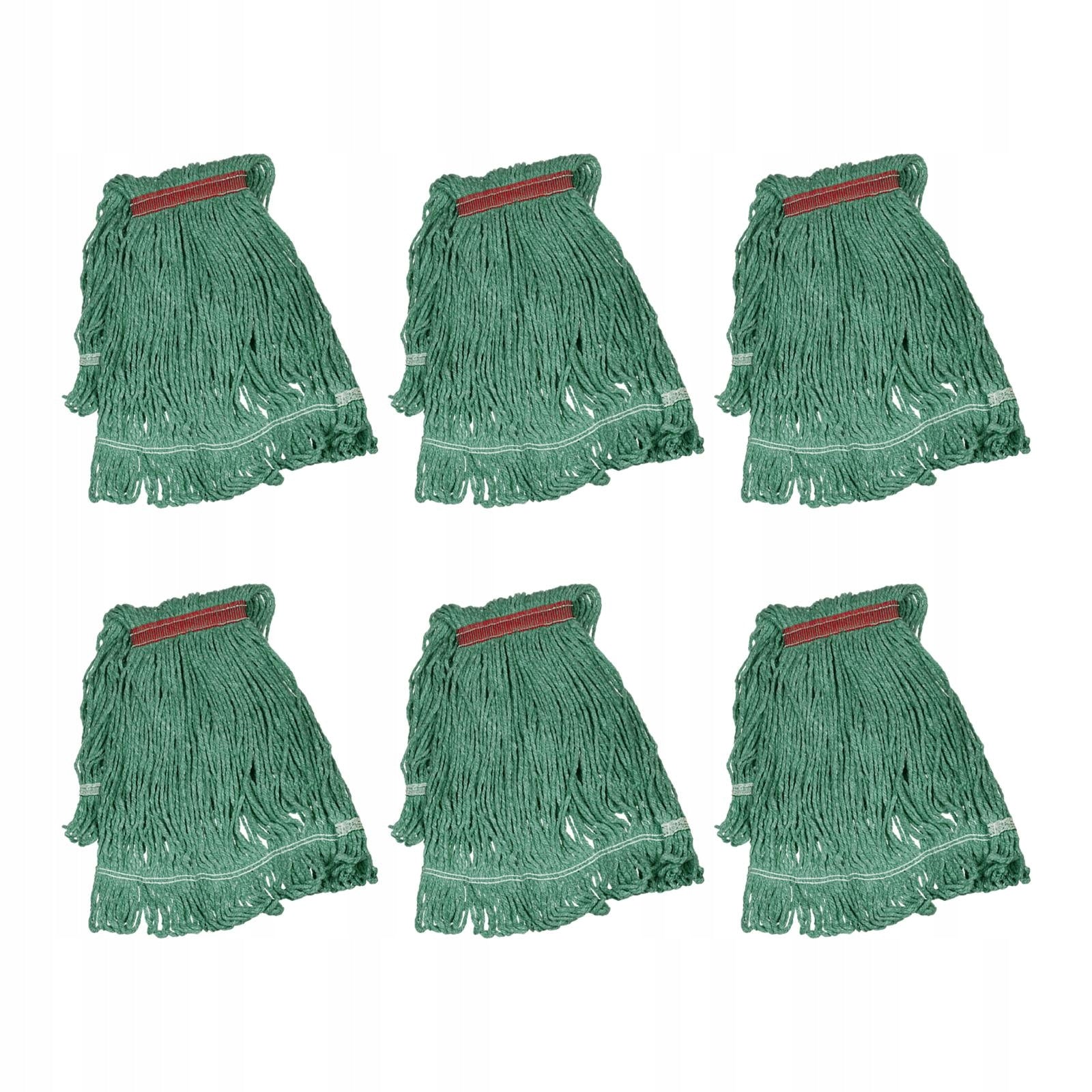 6Pcs Commercial String Mop Head Heavy Duty Reusable General Cleaning Mop Brand no brand