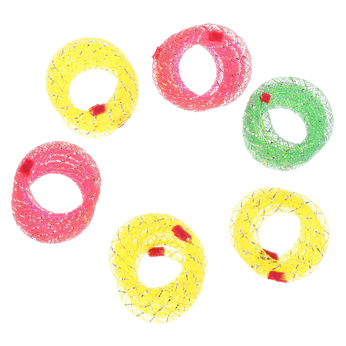 6Pcs Portable Colorful Cat Spring Toys Fun Interactive Kitten Toy Manufacturer code 11893058